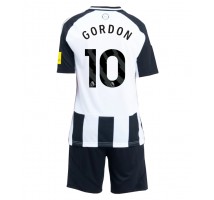 Newcastle United Anthony Gordon #10 Koszulka Podstawowa dzieci 2024-25 Krótki Rękaw (+ krótkie spodenki)